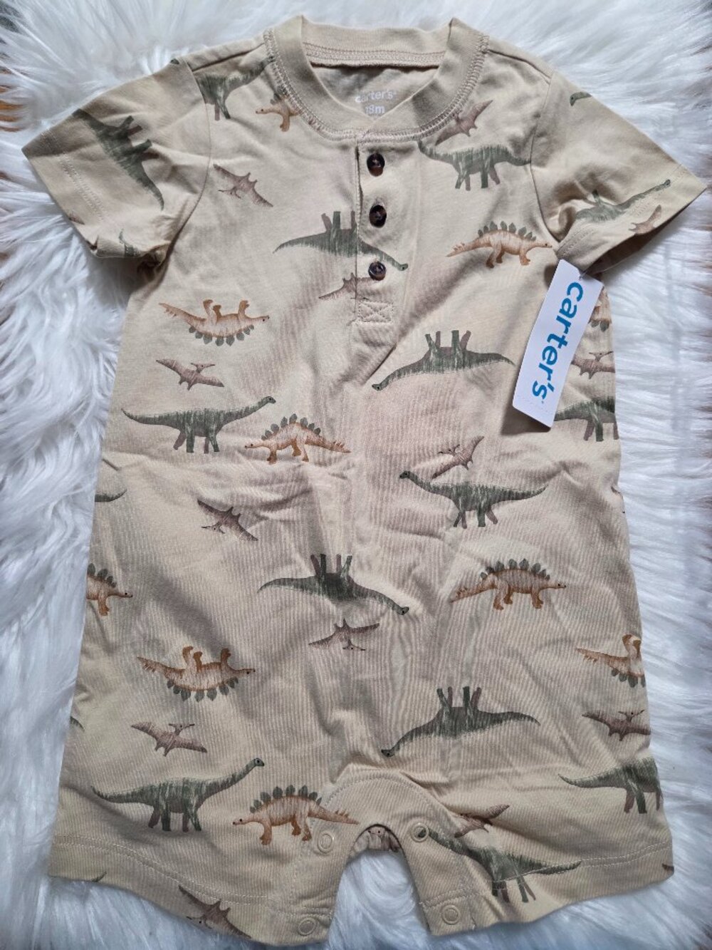 Carter's Dinosaur Design Romper